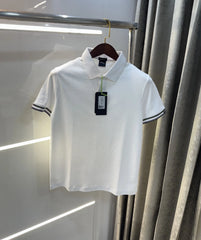 Hugo Boss White Premium Polo T-shirt