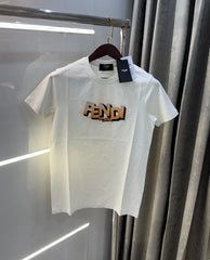 Fendi White Premium Classic T-Shirt