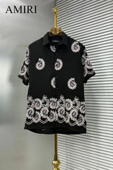 Amiri Black Designer Premium Shirt