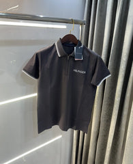 Tommy Hilfiger Grey Premium Polo T-Shirt