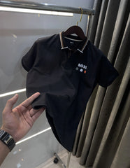 Hugo Boss Black Premium Polo T-shirt With Box Packing