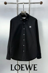 Loewe Black Embroidery Logo Shirt With Premium Box Packing