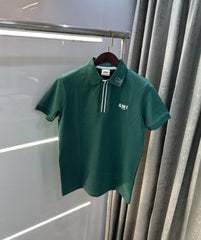 Ami Paris Green Premium Polo T-Shirt
