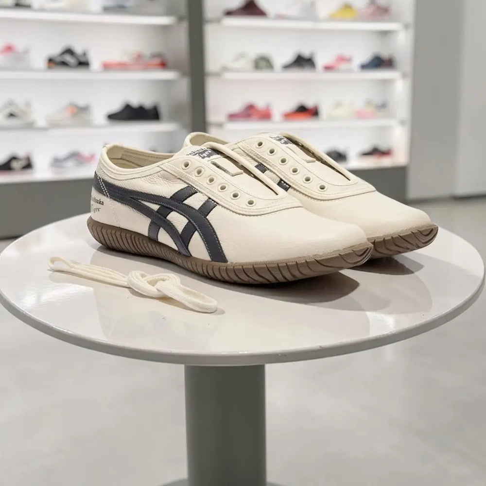 Onitsuka Tiger Tsunahiki Slip-On BIRCHINDIGO NAVY Mens 7A Premium (D-2063)