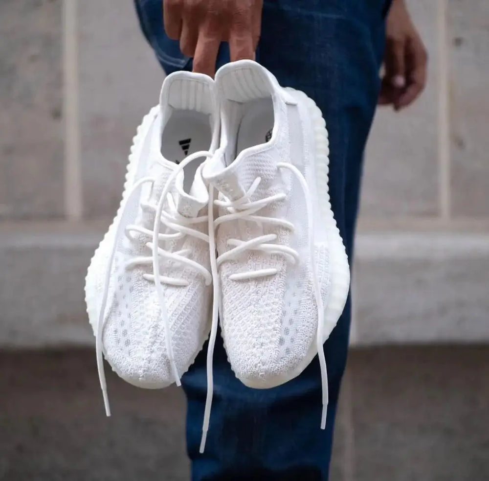 Adidas Yeezy 350 V2 Bone Girls Semi UA 7A Quality Full Kit Accessories (D-2061)