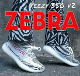 Adidas Yeezy 350 V2 Zebra Girls Semi UA 7A Quality Full Accessories D-2025