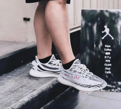 Adidas Yeezy 350 V2 Zebra Girls Semi UA 7A Quality Full Accessories D-2025