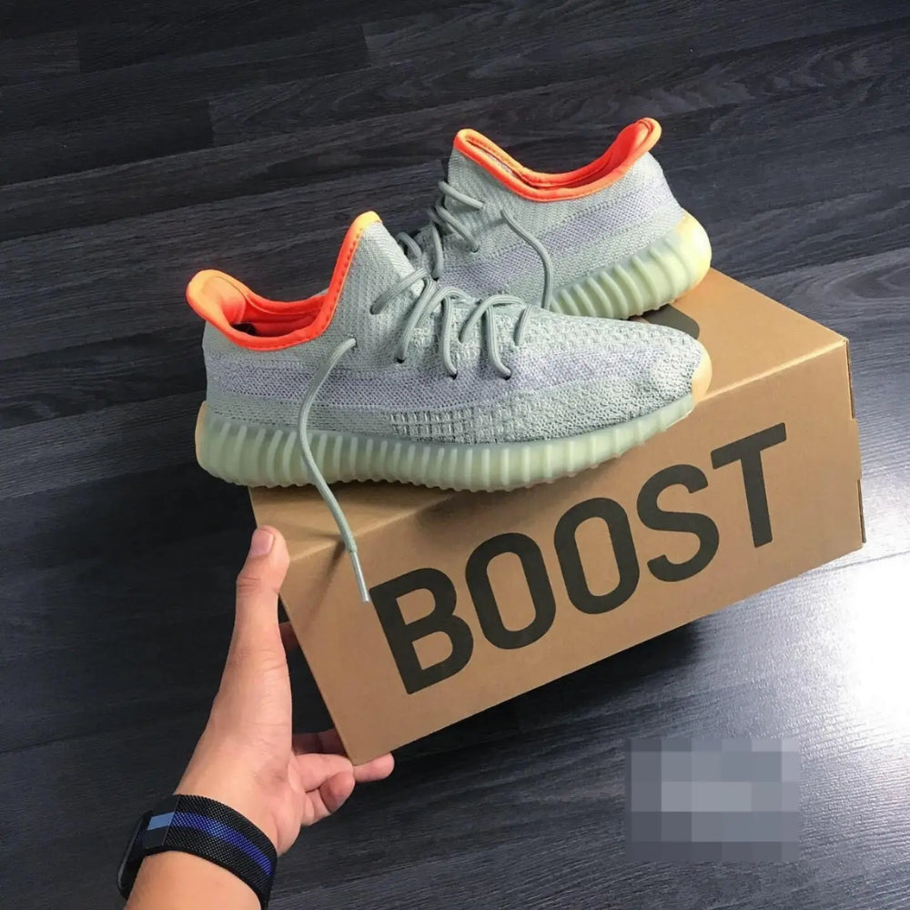 Adidas Yeezy 350 V2 Desert Sage Reflective Girls 7A Premium (D-2026)