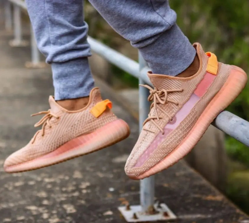 Adidas Yeezy 350 V2 Clay For Girls Semi-UA 7A Quality (D-2053)