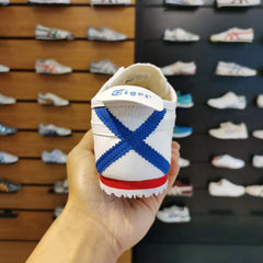 Onitsuka TigerMexico 66 Slip-On White Red Blue D-2050