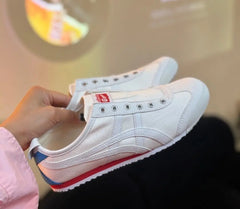 Onitsuka TigerMexico 66 Slip-On White Red Blue D-2050