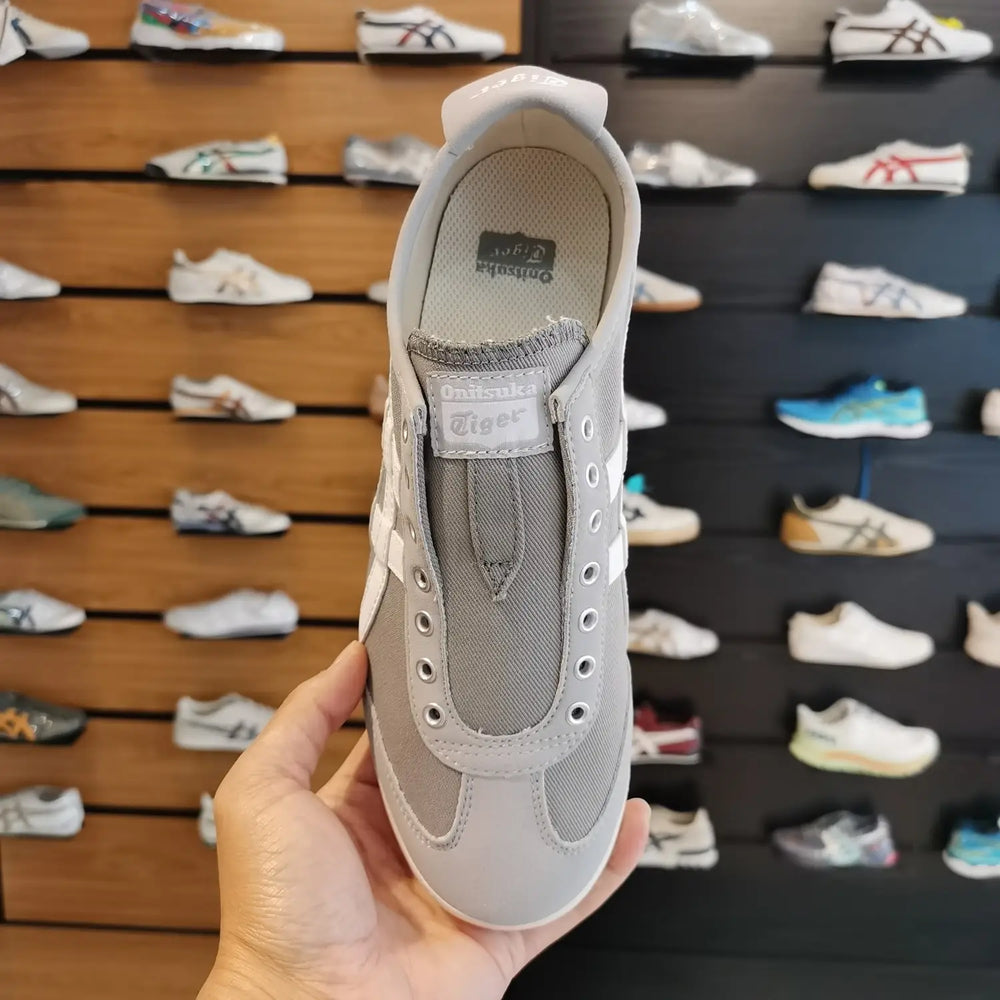 Onitsuka Tiger Mexico 66 Slip On Grey White Sneakers D-2039