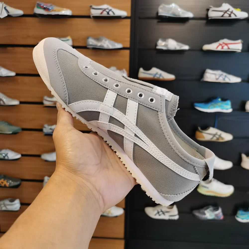 Onitsuka Tiger Mexico 66 Slip On Grey White Sneakers D-2039