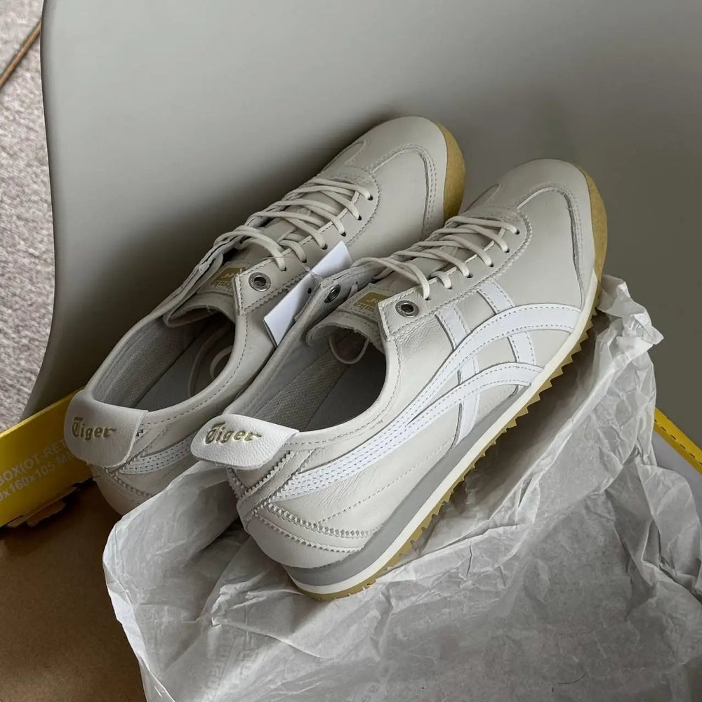 Onitsuk_a Tiger Mexico 66 SD Cream White 7A Premium Sneakers D-2036