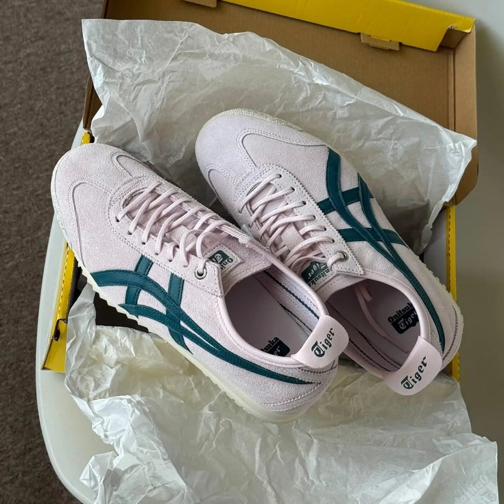 Onitsuka Tiger Mexico 66 SD Crystal Pink Spruce Green 7A Premium (D-2032)