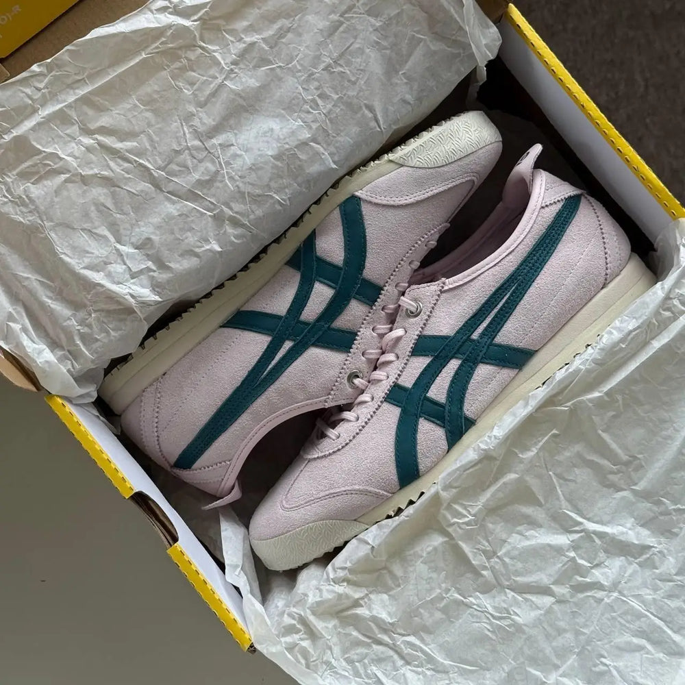 Onitsuka Tiger Mexico 66 SD Crystal Pink Spruce Green 7A Premium (D-2032)