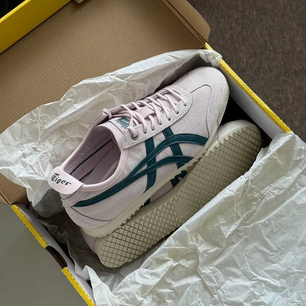 Onitsuka Tiger Mexico 66 SD Crystal Pink Spruce Green 7A Premium (D-2032)