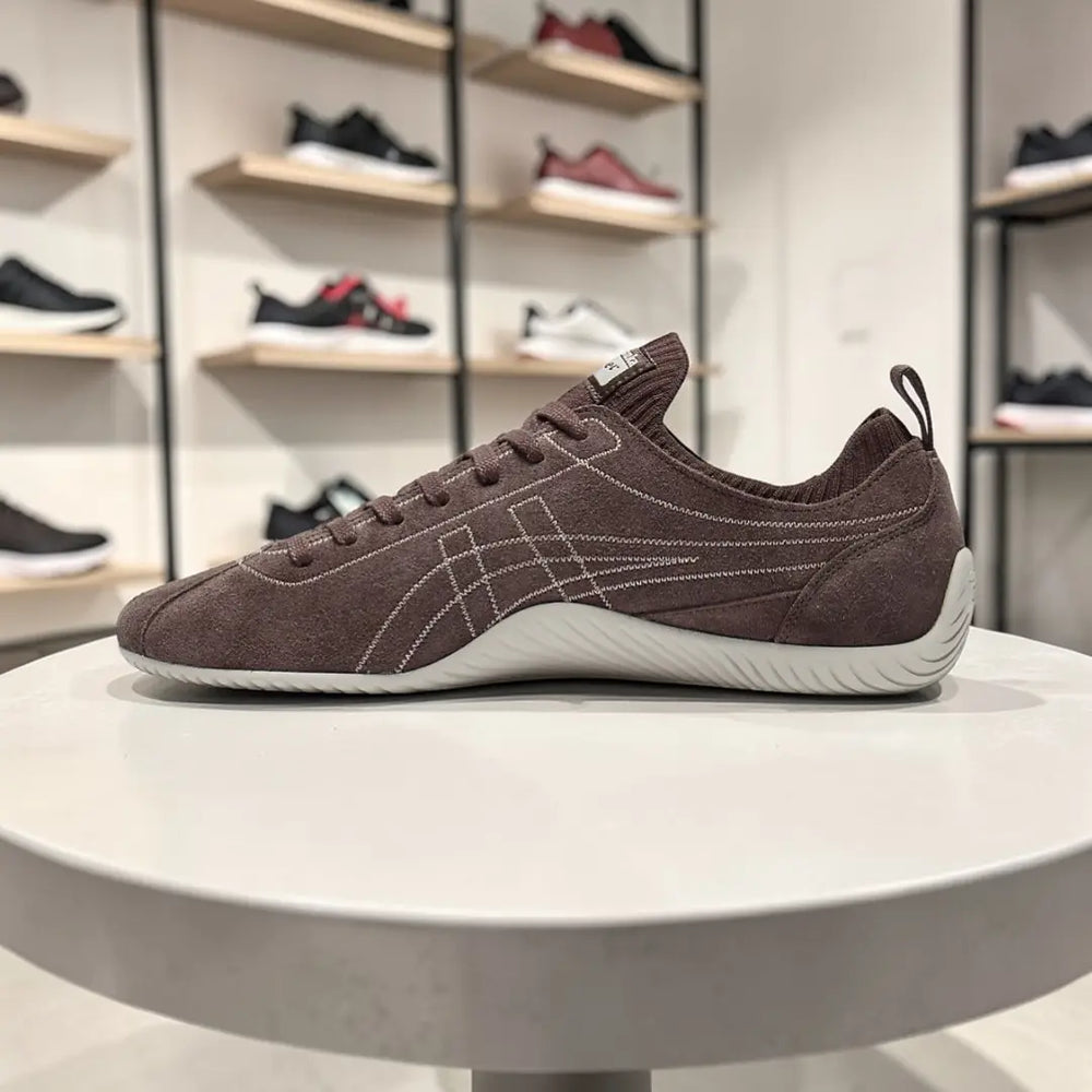 Onitsuka Tiger Sclaw Low Licorice Brown Mens 7A Premium Sneakers (D-2027)