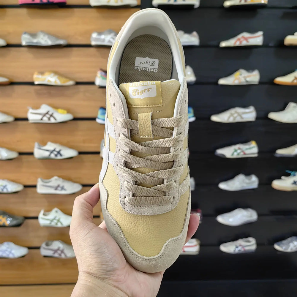 Onitsuka Tiger Serrano Mineral Brown Cream Mens 7A Premium (D-2021)