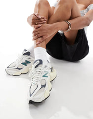 New Balance 9060 Sea Salt MARSH GREEN