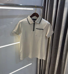 Tomm y Hilfiger Beige Premium Polo T-shirt