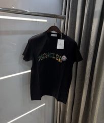 Moncler Black Logo Work Imported T-Shirt