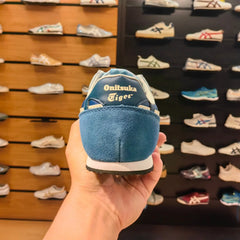Onitsuk_a Tiger Serrano Arctic Sky White Peach Mens 7A Premium Sneakers D-2019