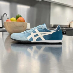 Onitsuk_a Tiger Serrano Arctic Sky White Peach Mens 7A Premium Sneakers D-2019