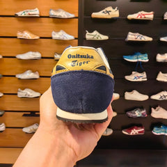 Onitsuk_a Tiger Serrano Midnight Pure Gold Mens 7A Premium Sneakers D-2018