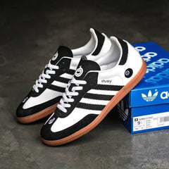 Adida_s Samba OG x Stssy Black White Girls 7A Premium Sneakers (D-1739 P-1)