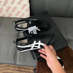 Onitsuk_a Tiger Mexico 66 Black White Mens 7A Premium D-1837