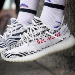Adida_s Yeezy 350 V2 Zebra Mens Semi UA 7A Quality Full Accessories (D-1791)