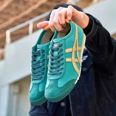Onitsuk_a Tiger Mexico 66 Green Safari Khaki Mens 7A Premium Quality D-2012