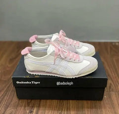 Onitsuk_a Tiger Mexico 66 Breeze Pink Girls 7A Premium Sneakers (D-1742)