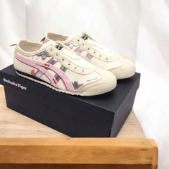 Onitsuk_a Tiger x Panda Prank Pink Slip-On 7A Premium Full Accessories (D-1790)