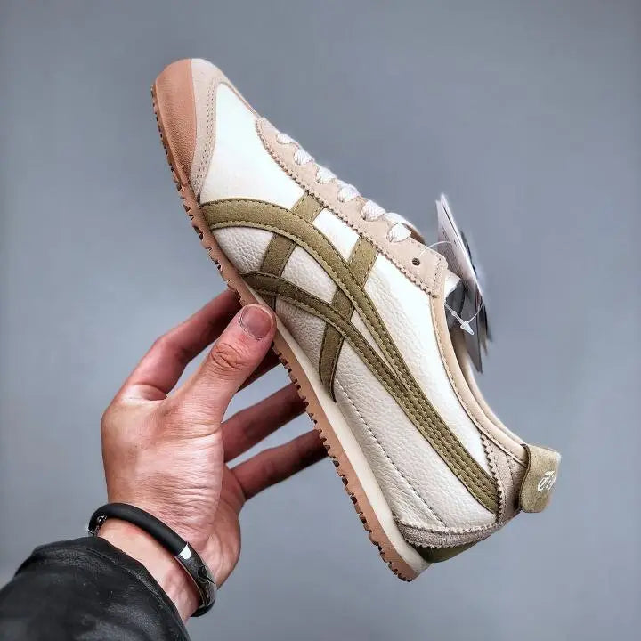 Onitsuk_a Tiger Mexico 66 WhiteBeige Mens 7A Premium First Copy D-1850