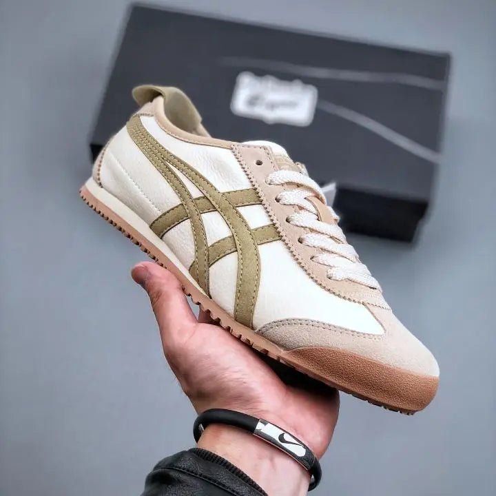 Onitsuk_a Tiger Mexico 66 WhiteBeige Mens 7A Premium First Copy D-1850