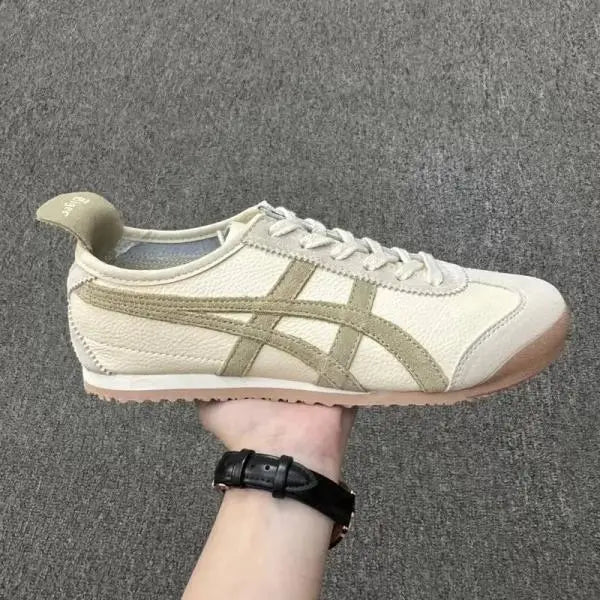 Onitsuk_a Tiger Mexico 66 WhiteBeige Mens 7A Premium First Copy D-1850