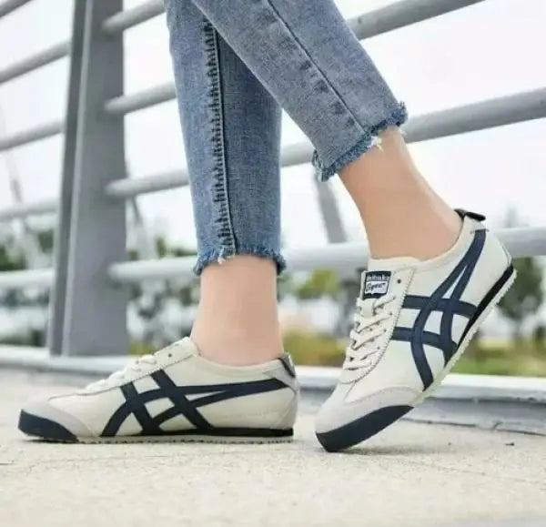 Onitsuka Tiger Mexico 66 Birch Peacoat for Girls 7A Premium Quality D-1999