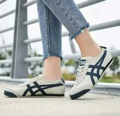 Onitsuka Tiger Mexico 66 Birch Peacoat for Girls 7A Premium Quality D-1999