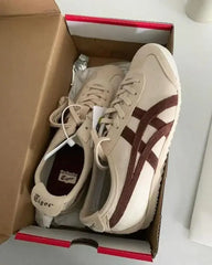 Onitsuk_a Tiger Mexico 66 Cream Coffee Mens 7A Premium First Copy D-1853