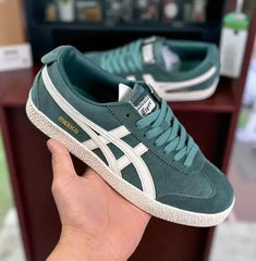 Onitsuk_a Tiger Mexico Delegation - Pine GreenCream Retro 1968 Heritage (D-1995)