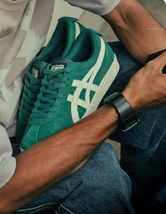 Onitsuk_a Tiger Mexico Delegation - Pine GreenCream Retro 1968 Heritage (D-1995)