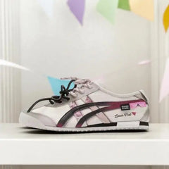 Onitsuk_a Tiger Mexico 66 Panda Prank - WhitePink Girls Premium Replica Sneakers (D-1993)