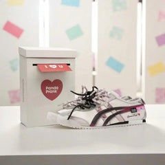 Onitsuk_a Tiger Mexico 66 Panda Prank - WhitePink Girls Premium Replica Sneakers (D-1993)