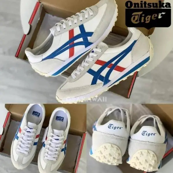 Onitsuk_a Tiger EDR 78 WhiteBlueRed Iconic Tricolor Retro Runners (D-1982)