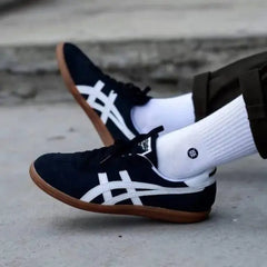 Onitsuk_a Tiger Tokuten Black white gum 7a premium quality sneakers D-1581