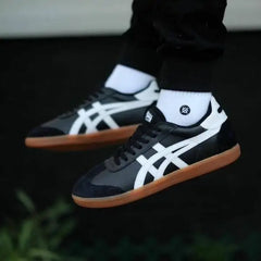 Onitsuk_a Tiger Tokuten Black white gum 7a premium quality sneakers D-1581