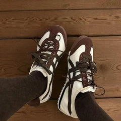 Onitsuk_a Tiger Mexico 66 WhiteCoffee Brown Mens Premium First Copy Sneakers D-1977