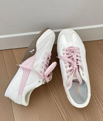 Pum_a Bella UT Canvas White Pink for Girls 7A Premium Quality D-1973